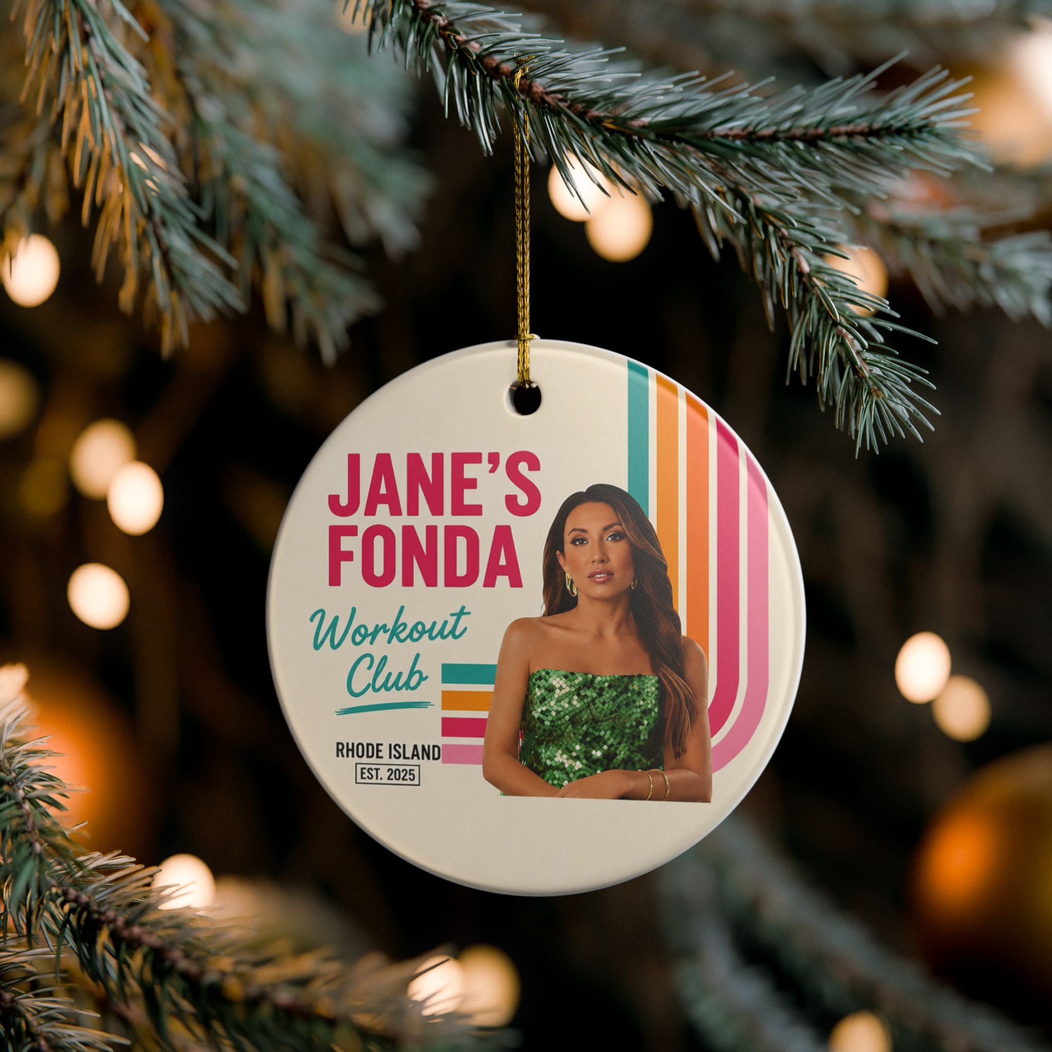 Jane’s Fonda Alicia Ornament