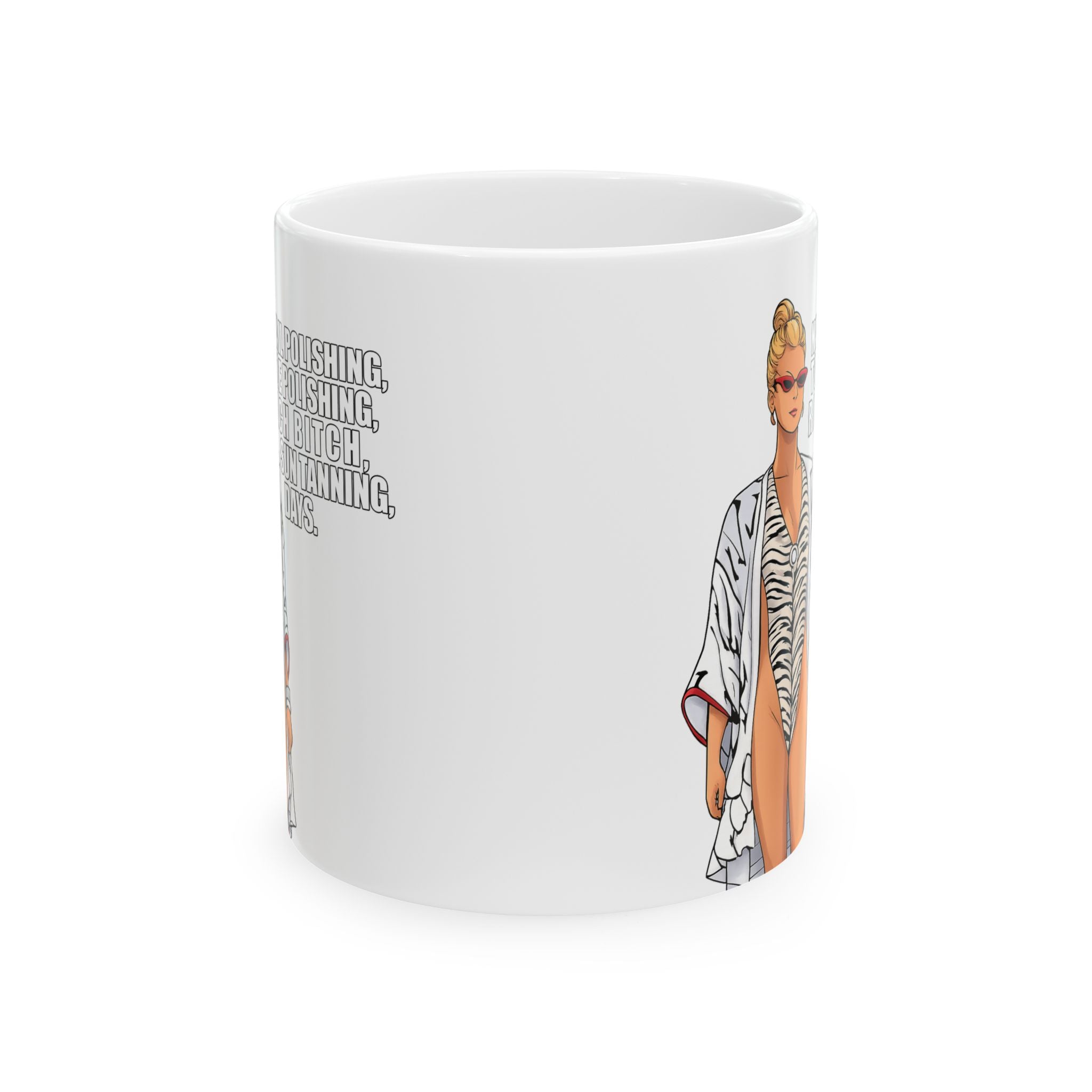 Overboard Inspired Ceramic Mug