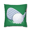 Clubhouse Classic Golf Throw Pillow Case