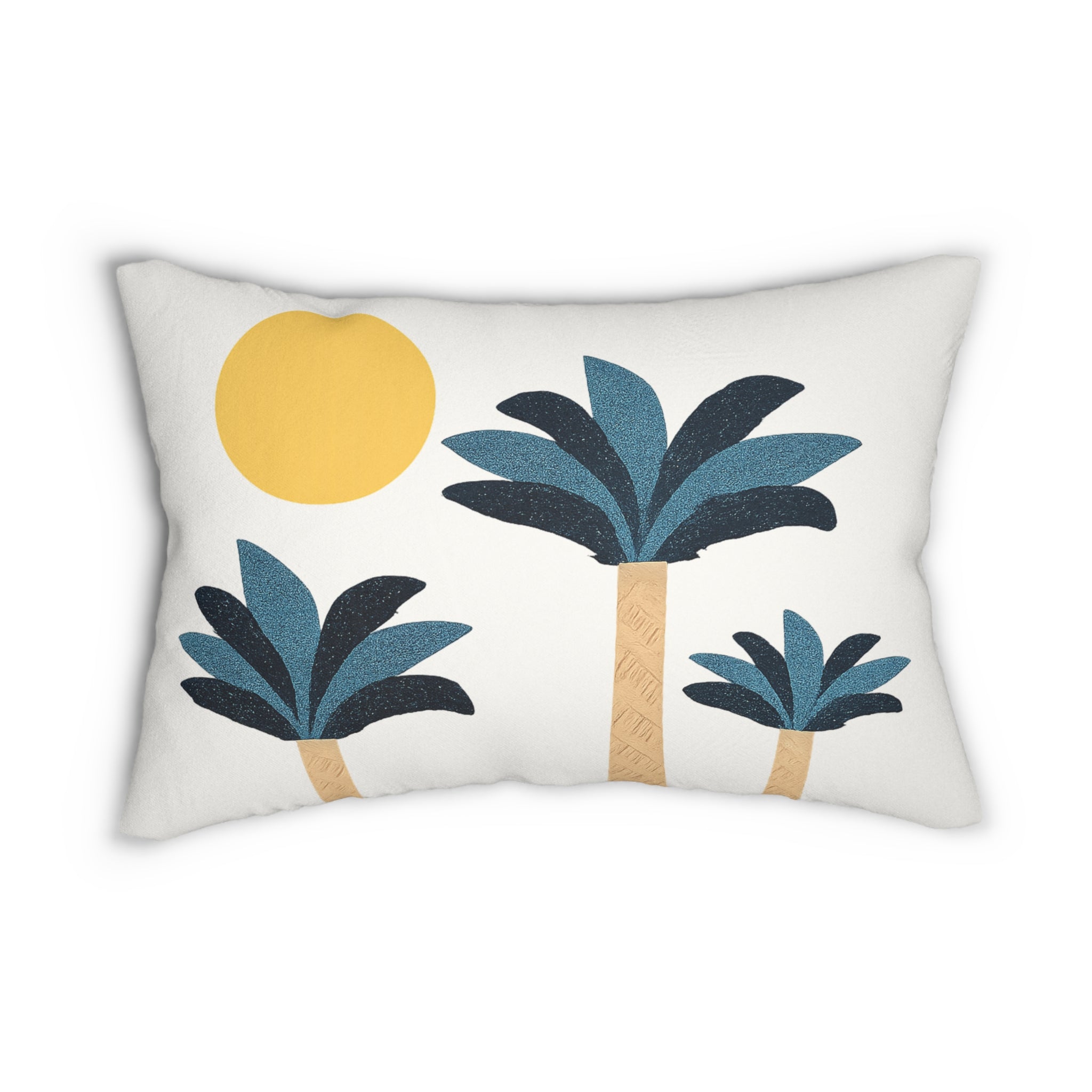 Palm Sunset Decorative Throw Pillow
