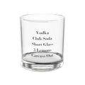 Vodka Soda 3 Lemons Carcass Out Rocks Glass