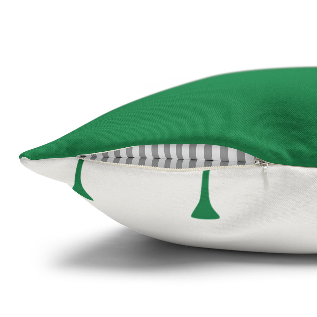 Clubhouse Classic Golf Throw Pillow Case