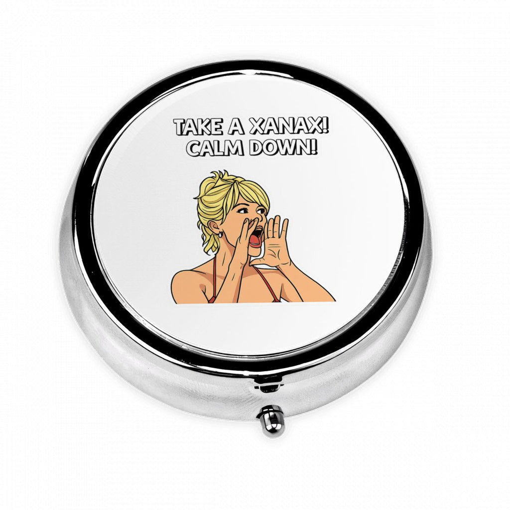 Take a Xanax Calm Down Pill Case