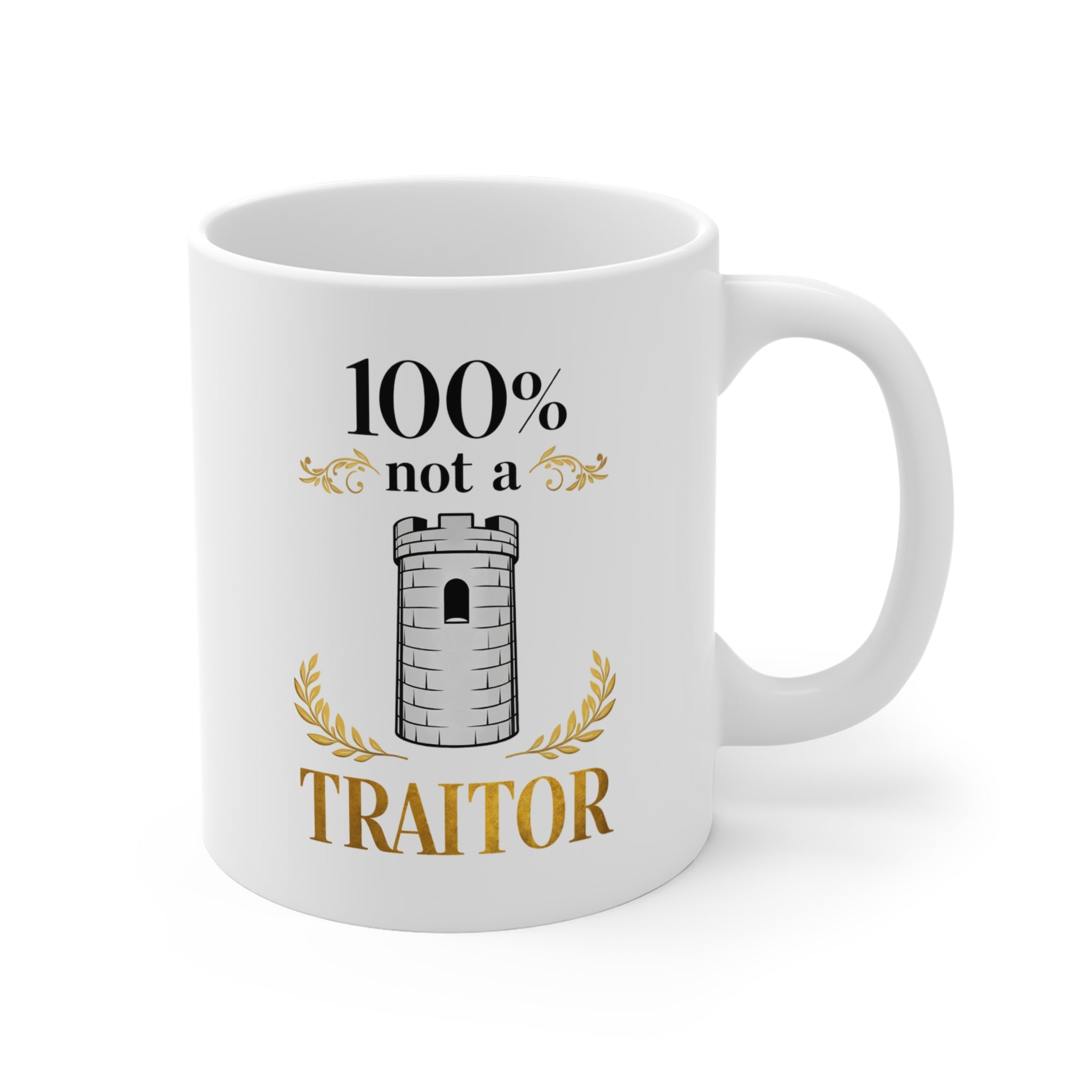 100 Percent Not a Traitor Mug