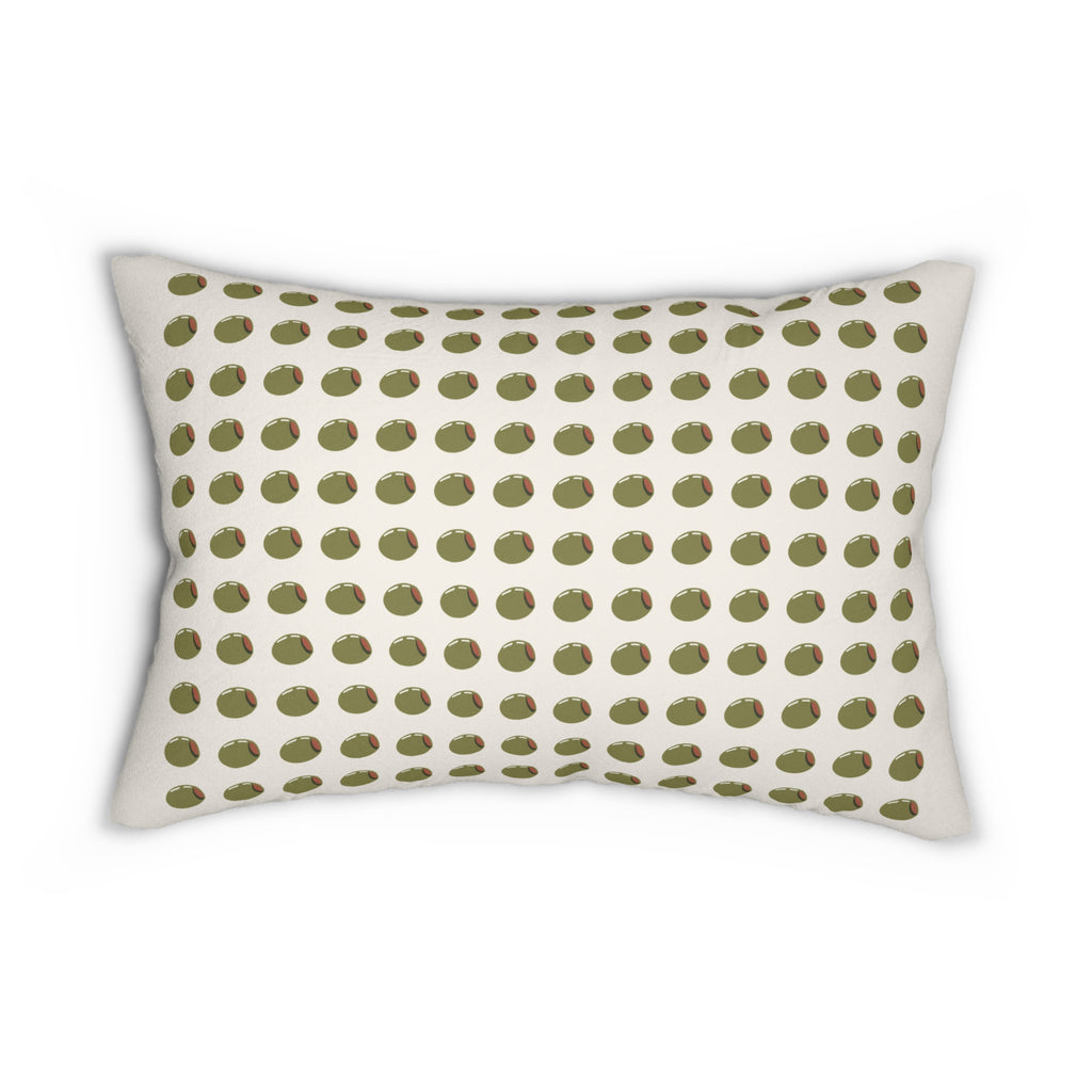 Thats the Spirit Pillow | Cocktail Throw Pillow | Double Sided Martini Pillow