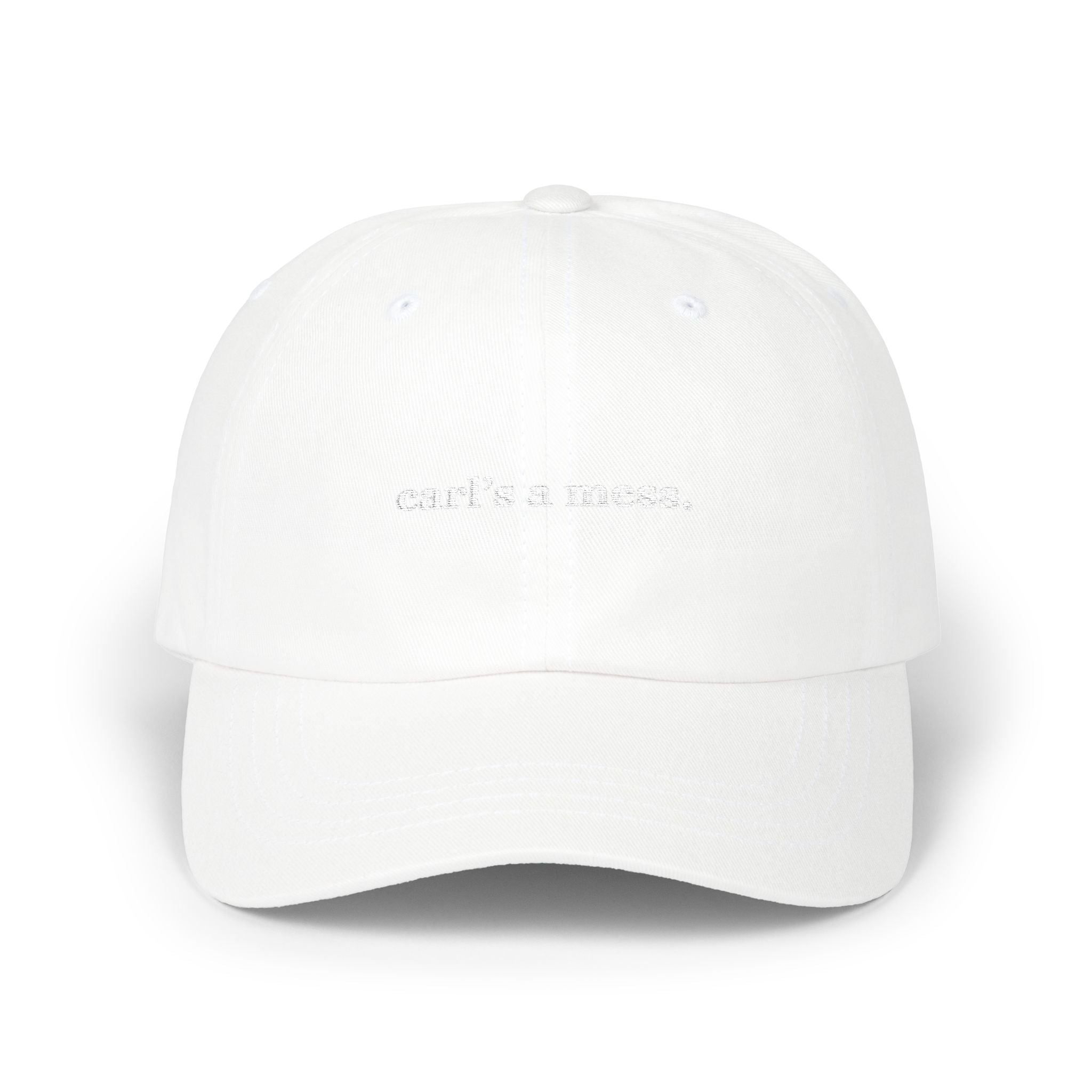 Carl's a Mess Embroidered Hat