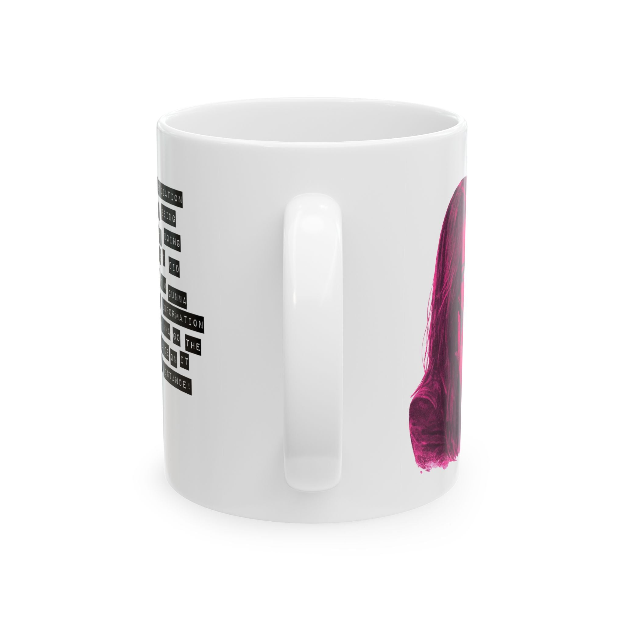 Go the Distance Newspaper Mug