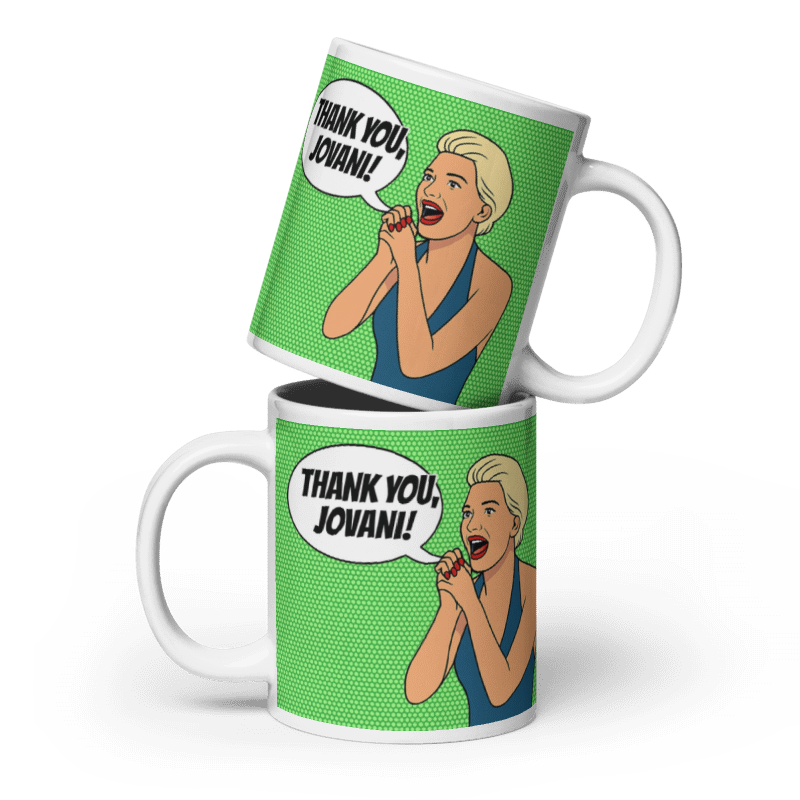 Dorinda Thank you Jovani Ceramic Mug