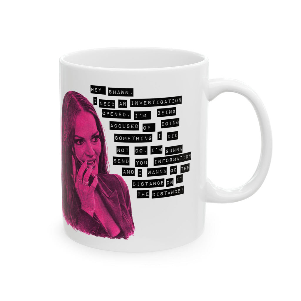 Go the Distance Newspaper Mug