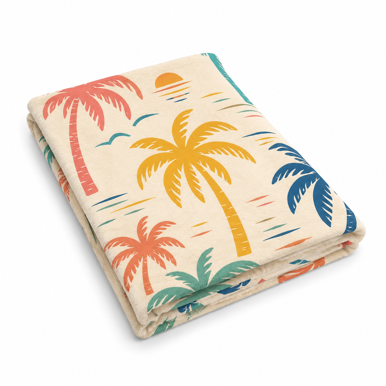 Palm Beach Sunset Towel