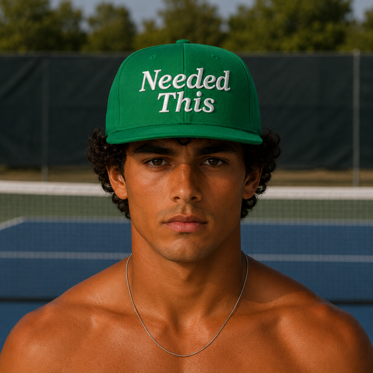 Needed This Embroidered Snap Back