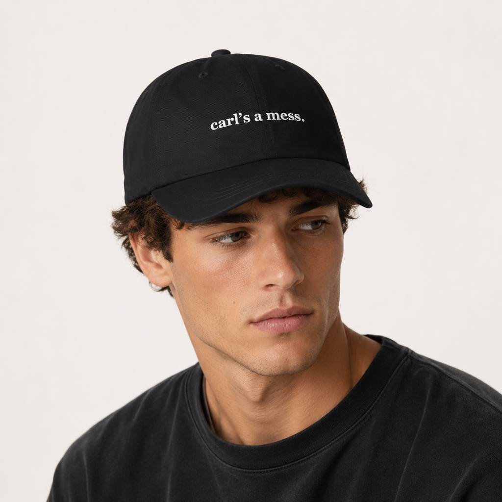 Carl's a Mess Embroidered Hat