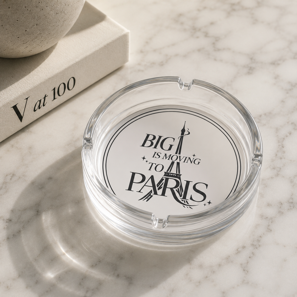 Big is Moving to Paris Ashtray