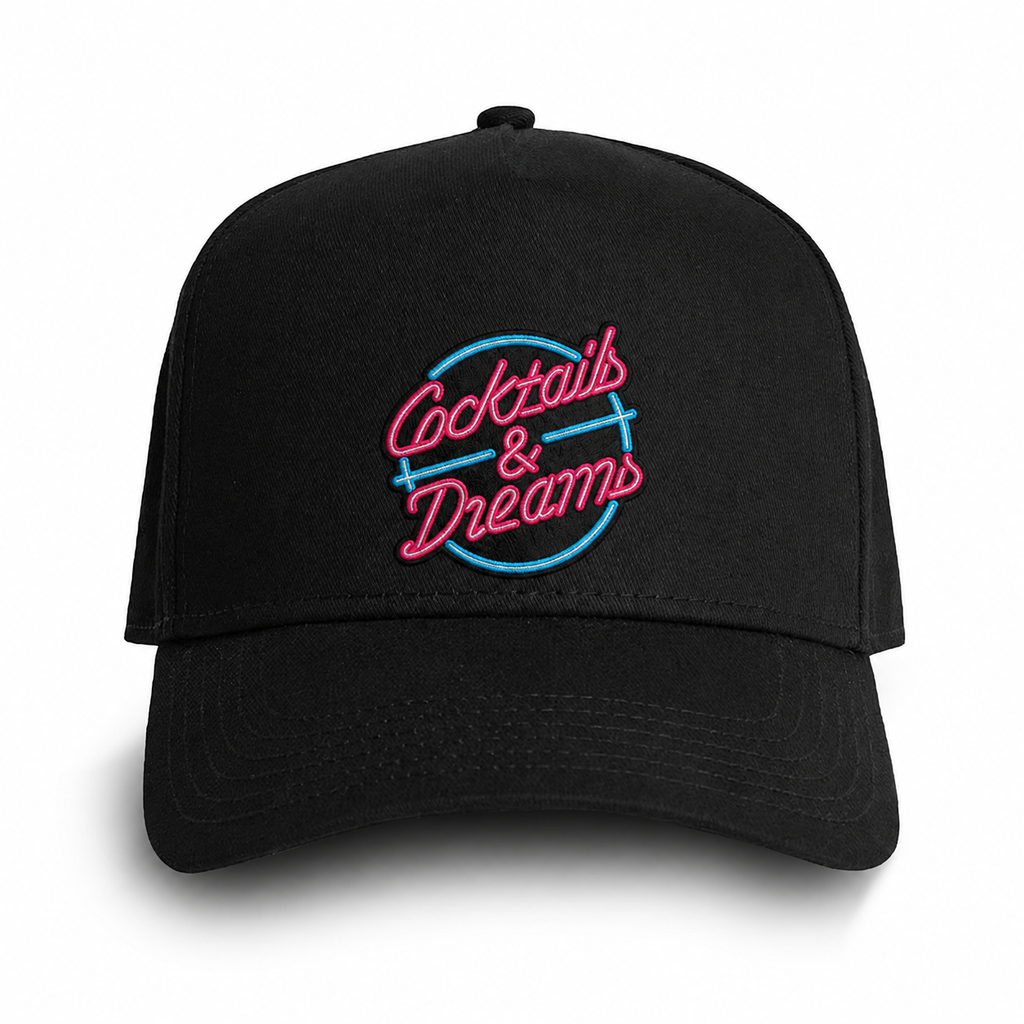 Cocktails & Dreams Embroidered Hat