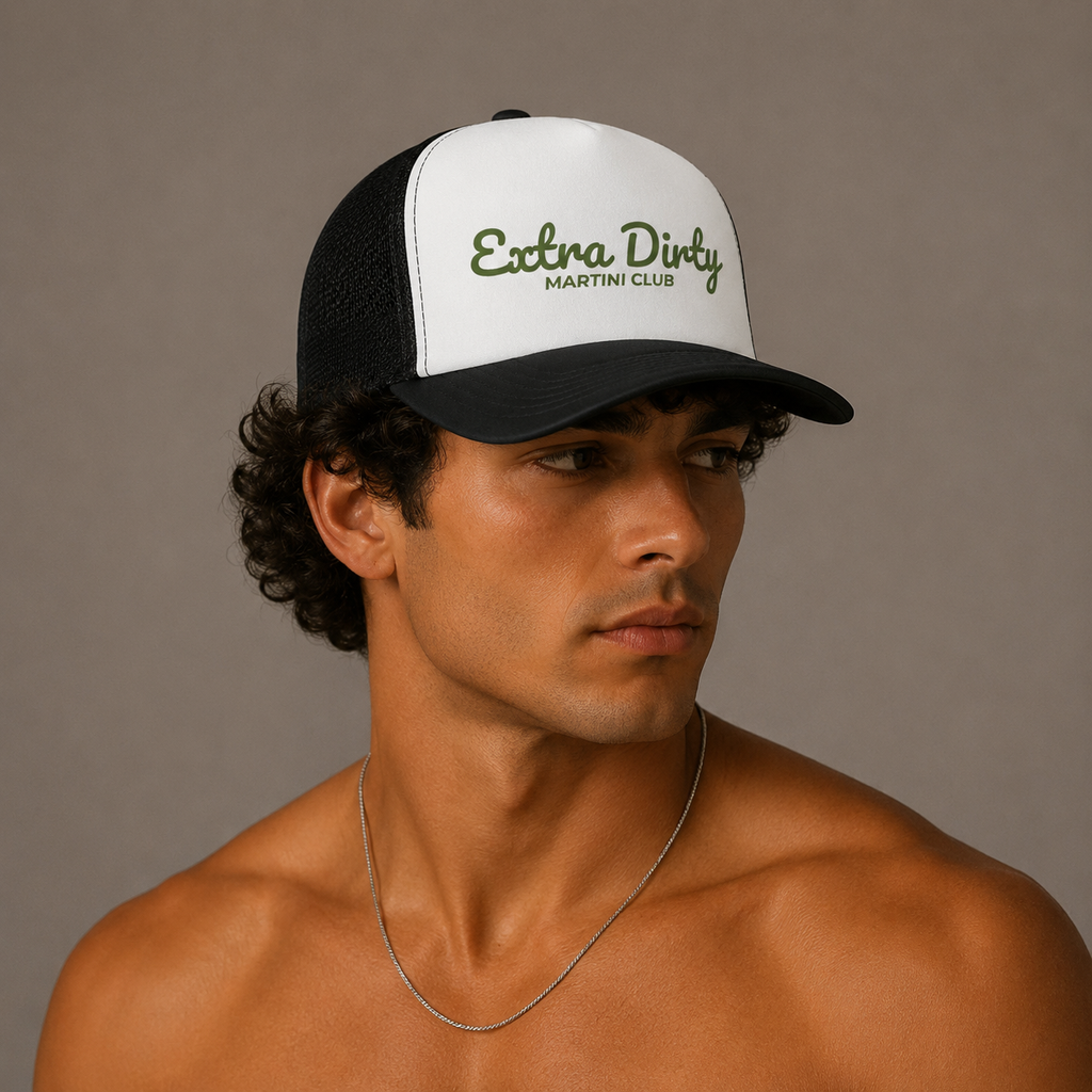 Extra Dirty Martini Club Snapback Hat