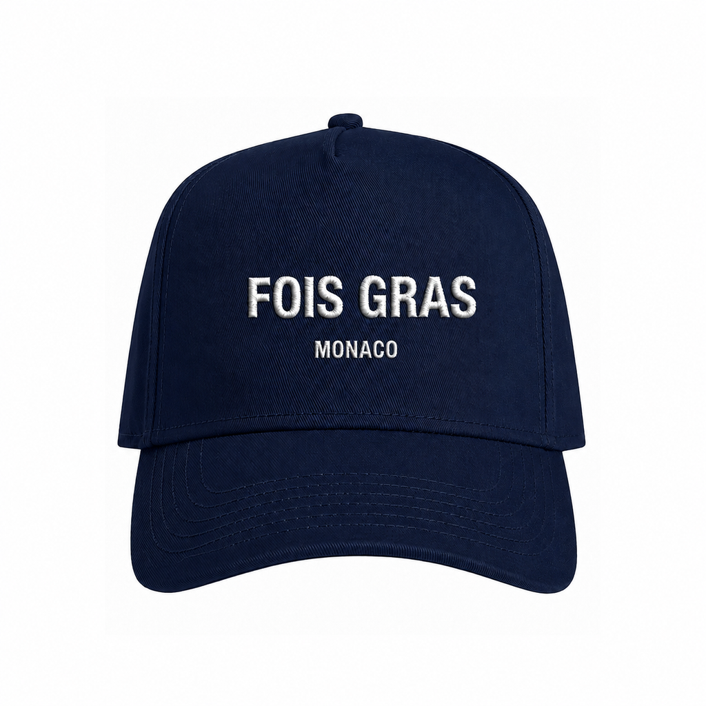 Fois Gras Monaco Embroidered Snapback