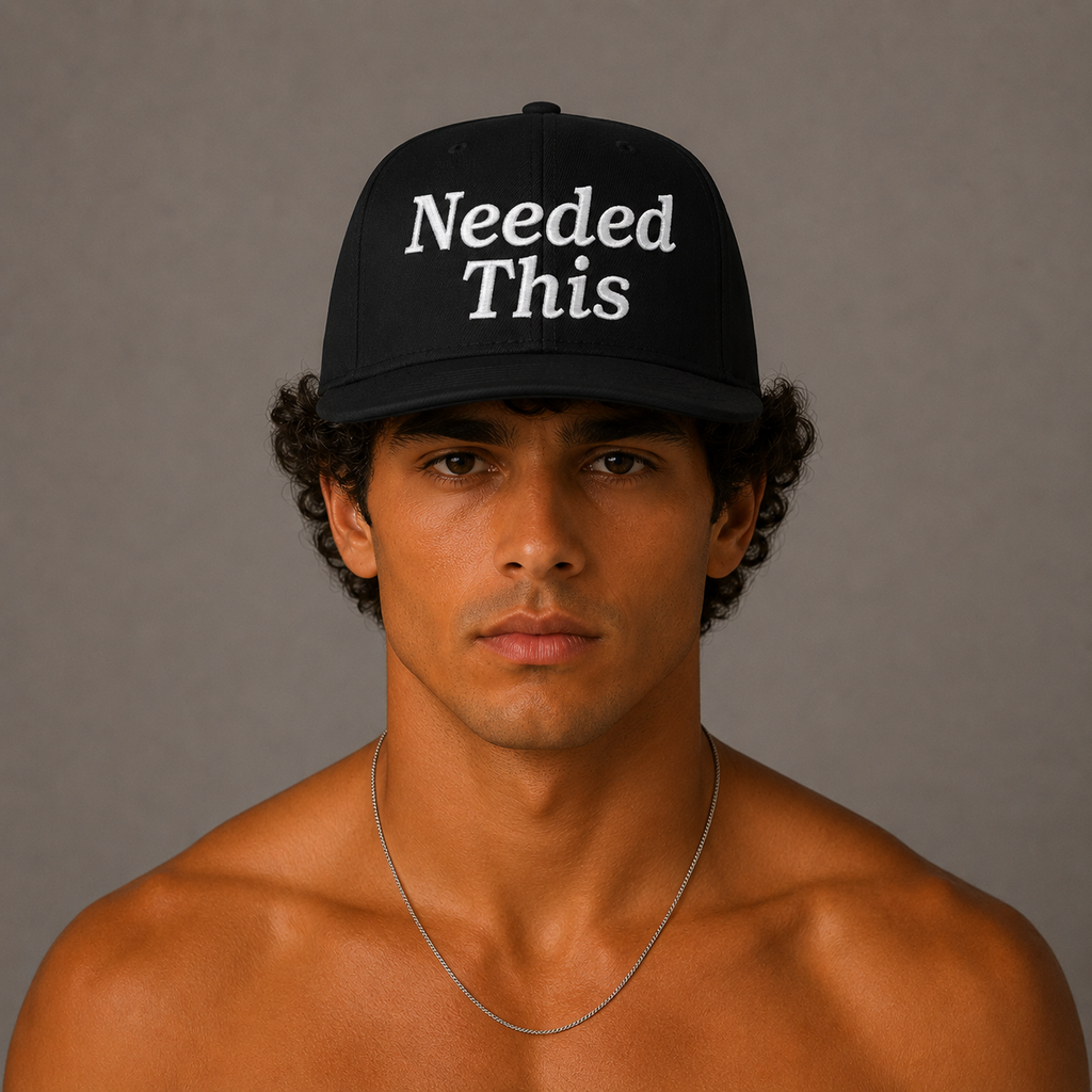 Needed This Embroidered Snap Back