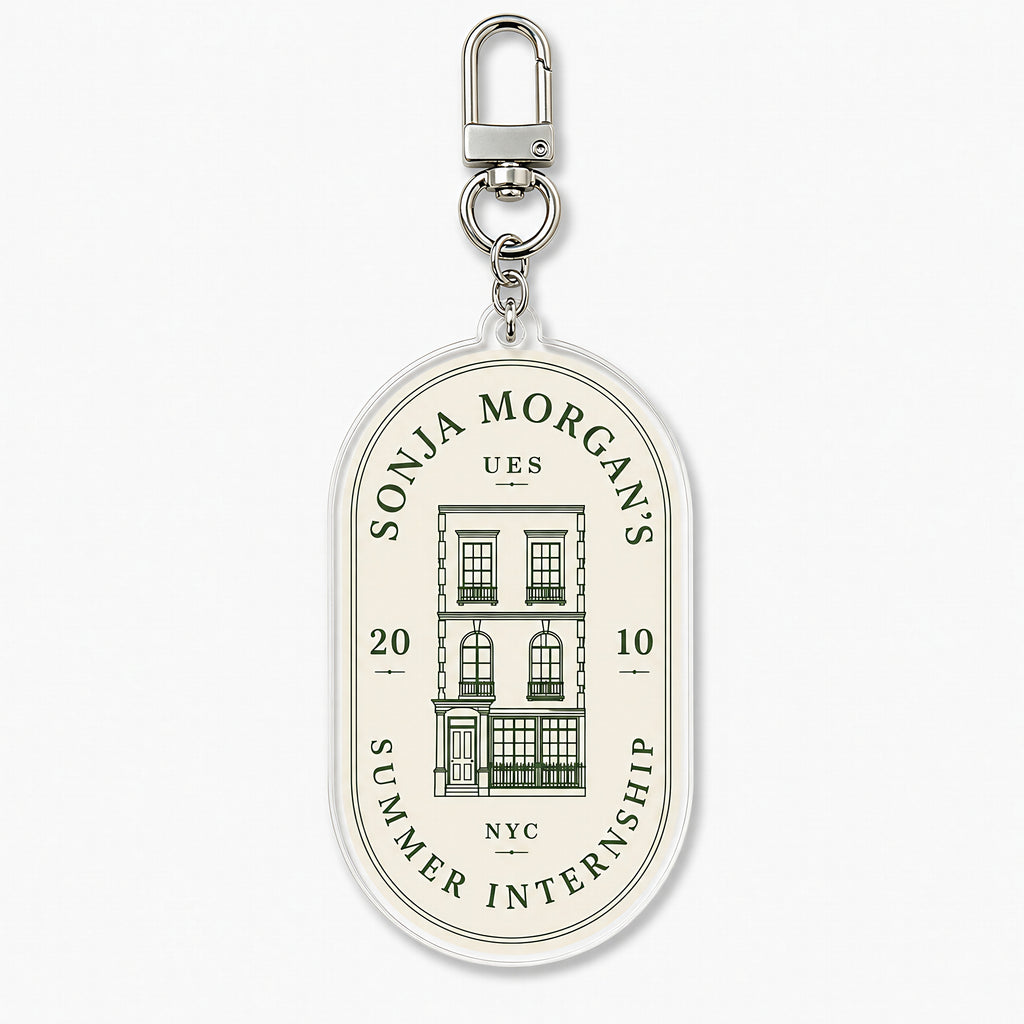 Sonja NYC Internship Acrylic Keychain