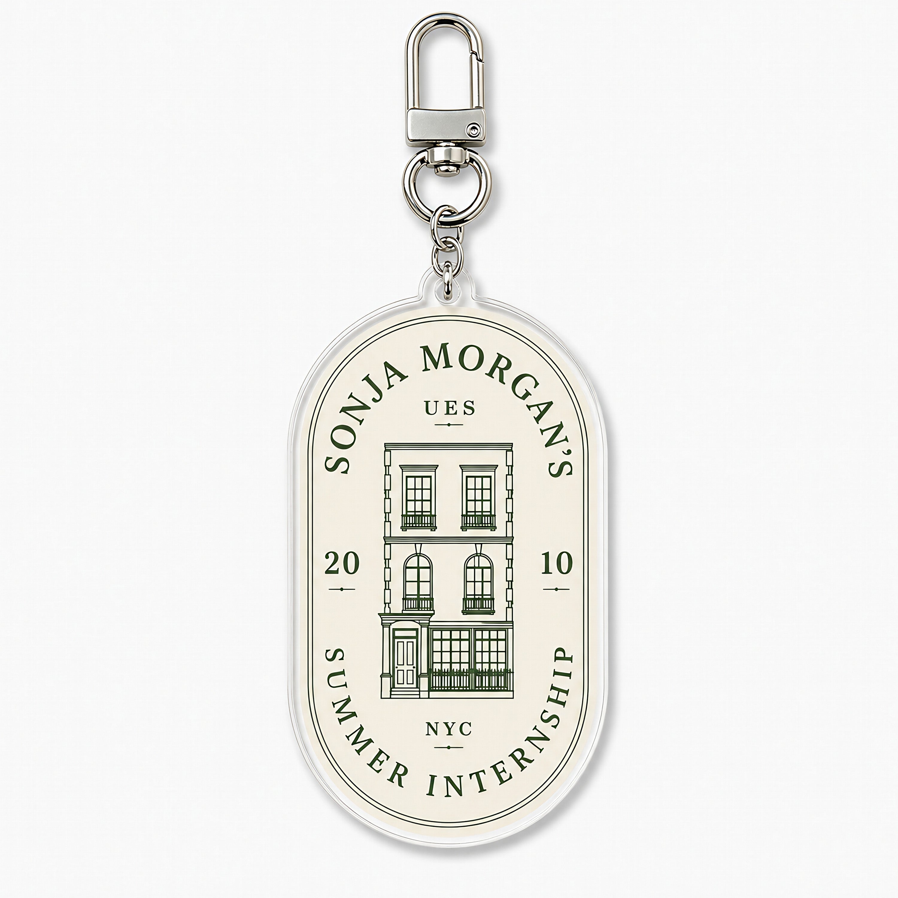 Sonja NYC Internship Acrylic Keychain