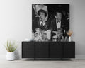 Rat Pack Canvas Print: Frank Sinatra & Dean Martin
