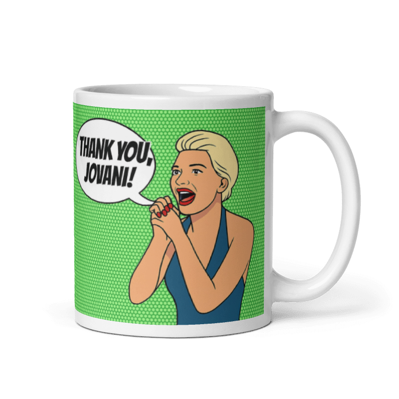 Dorinda Thank you Jovani Ceramic Mug
