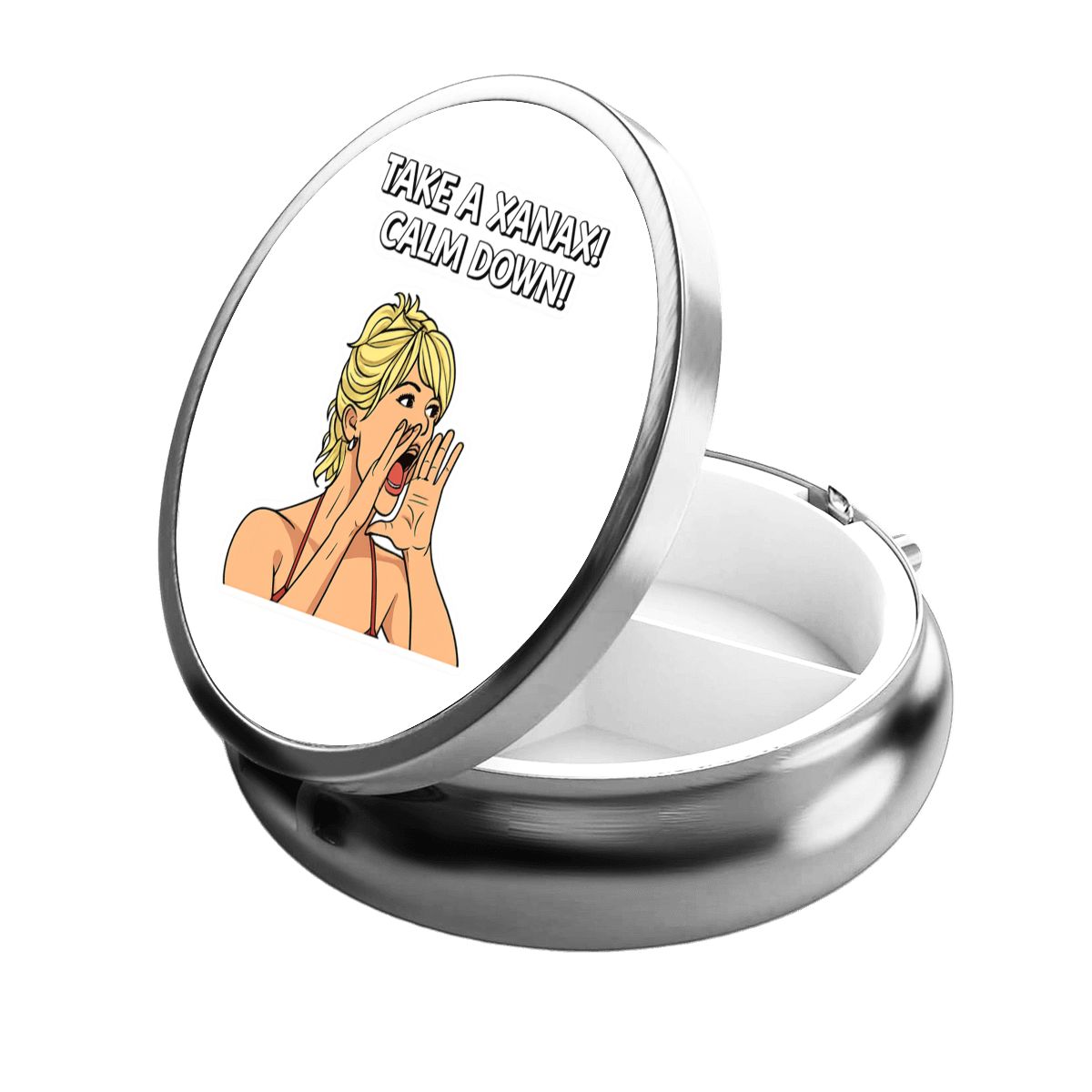Take a Xanax Calm Down Pill Case