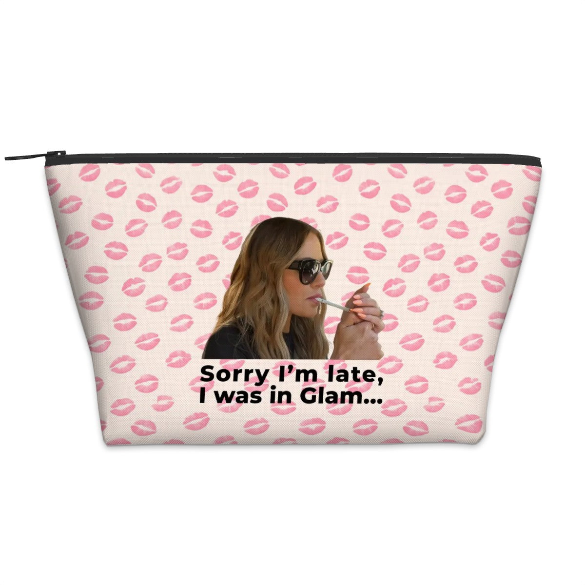 Sorry I'm Late I was in Glam Canvas Makeup Bag
