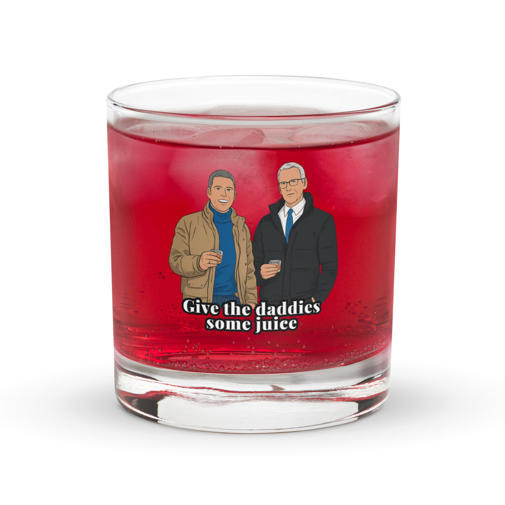 'Give the Daddies Some Juice' Rocks 10.5oz Glass